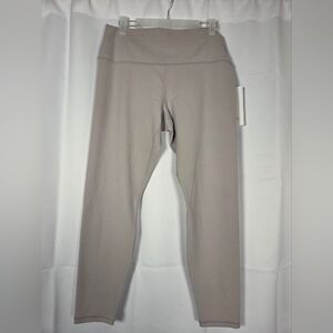 NWT ATHLETA Transcend Tights Athletic Leggings Purple Gray Women's Size XL  $99